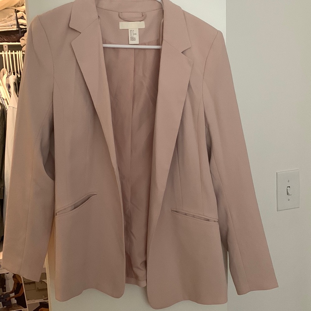 H&M tan blazer